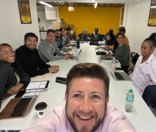 Group of people at Ignite event