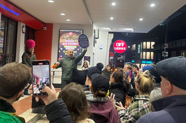 Geoff outside Granada