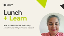 Lunch and learn workshop flyer