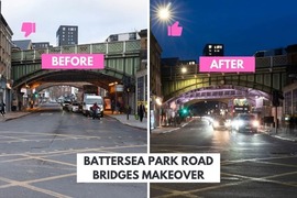 Battersea Bridge makeover