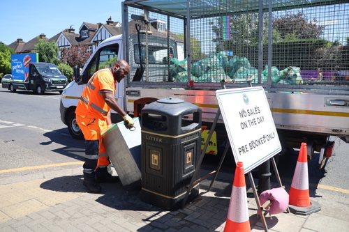 bin emptying