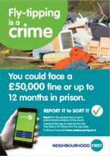 Fly-tipping is a crime