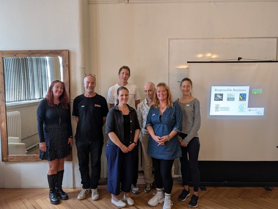 7 local entrepreneurs completed the ‘Ideas Into Action' module 