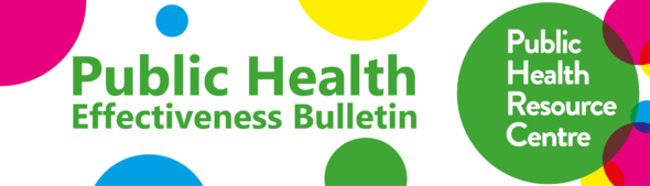 Public Health Effectiveness Bulletin