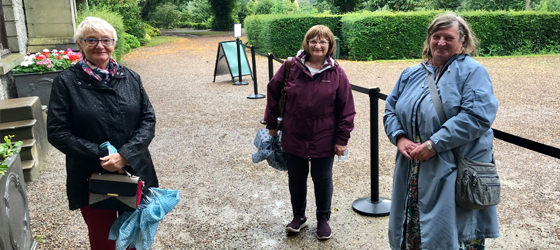 Visitors to Lotherton Hall