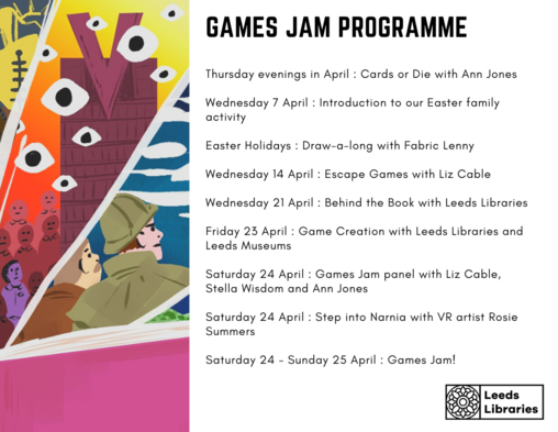 Games Jam programme