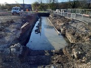 Drainage preparation works