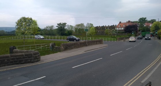 Photomontage of the Otley FAS embankment 