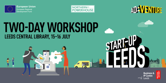 Start-up Leeds two-day workshop 15-16 July