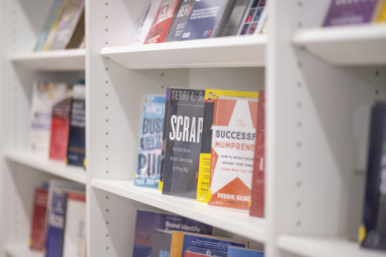 Business books at the Business & IP Centre