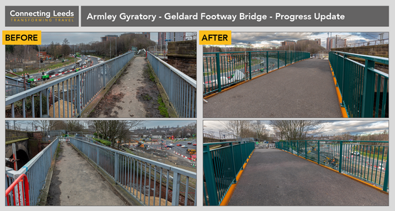 Gelderd Road Footbridge