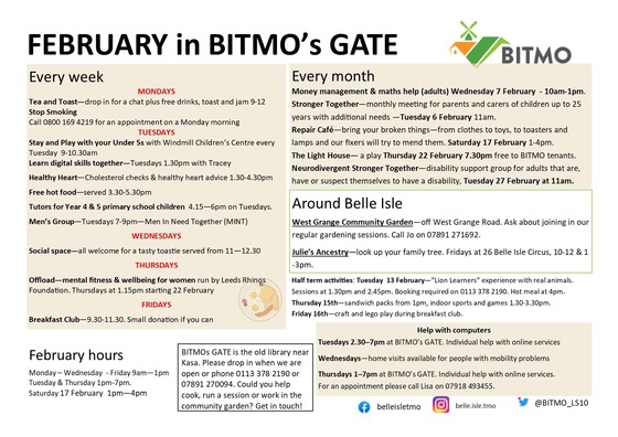 BITMO's GATE programme February 2024 