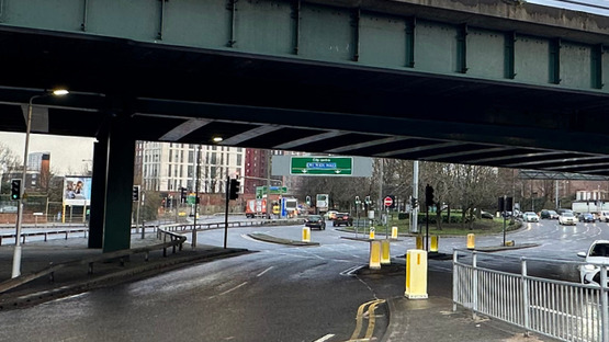 The New York Road Flyover