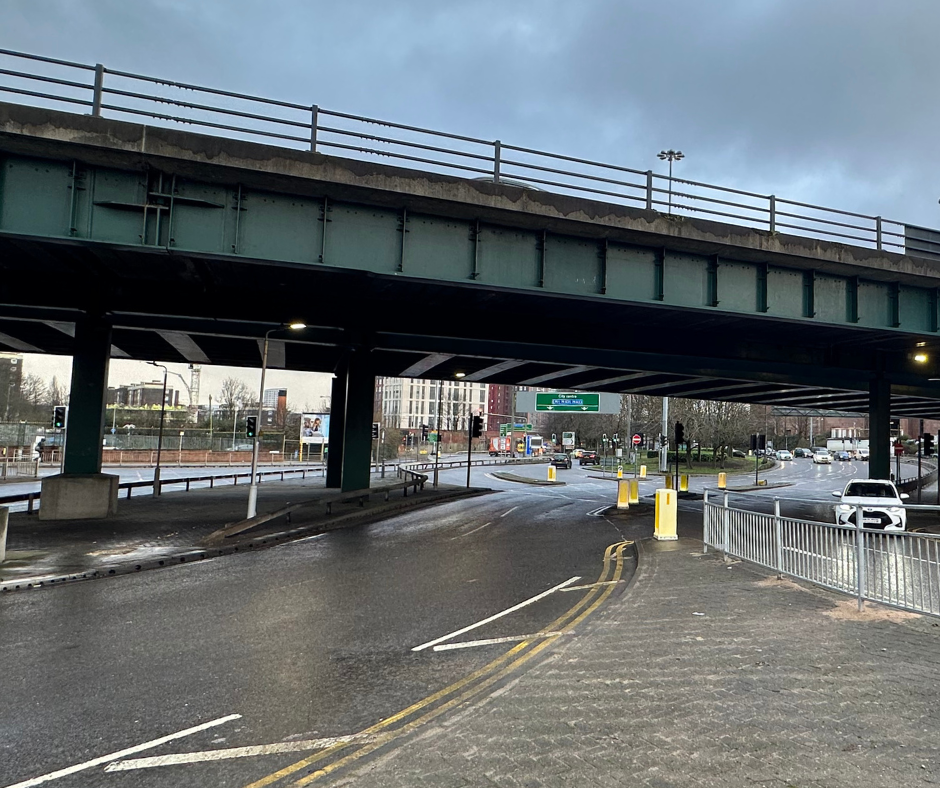 New York Road flyover