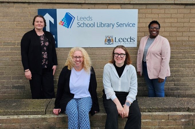 A team photo of the School Library Service