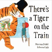 There's a tiger on the train