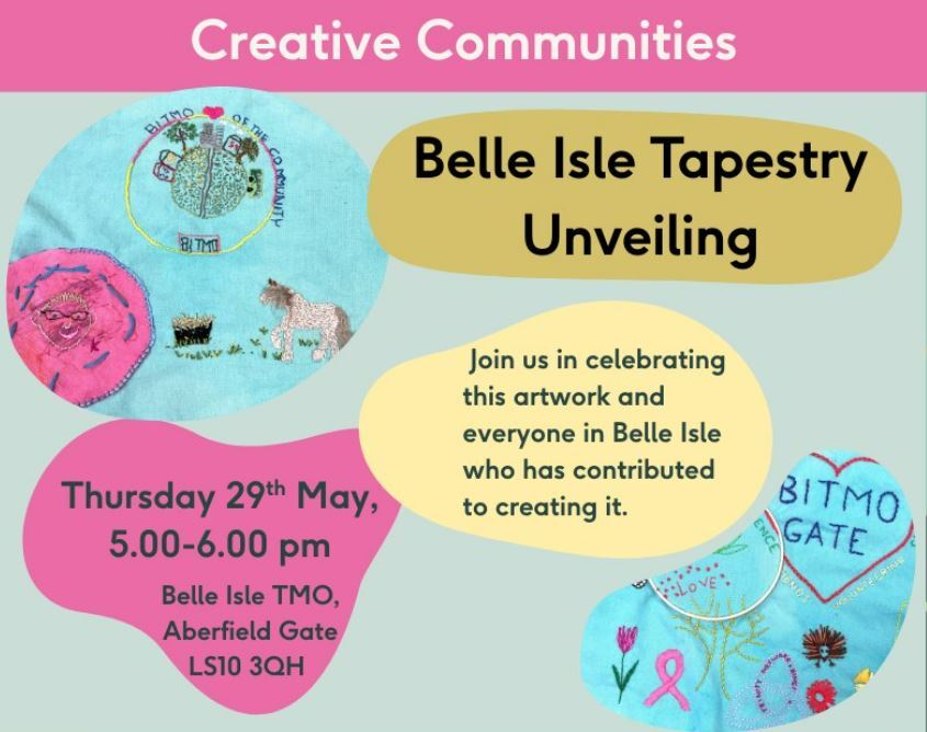 Belle Isle tapestry launch