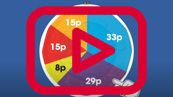 a video with YoutTube play on 