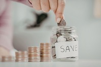 Jar of savings