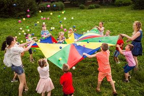 children playing