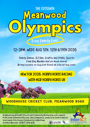 Meanwood olympics poster