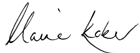 Councillor Claire Kober signature