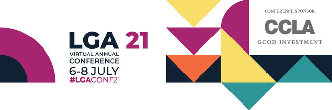 LGA annual conference 2021 banner