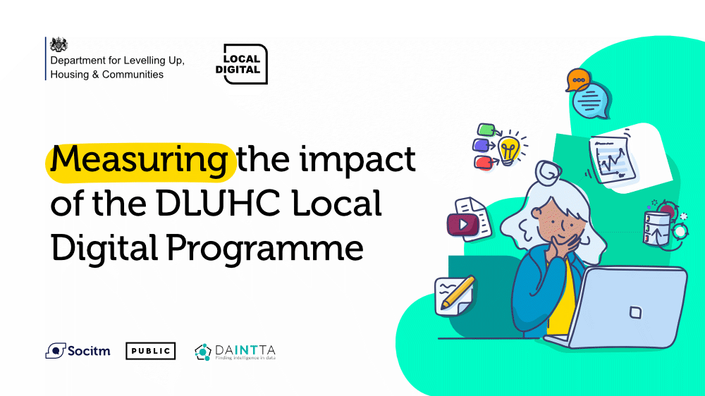 Measuring the impact of the DLUHC Local Digital Programme