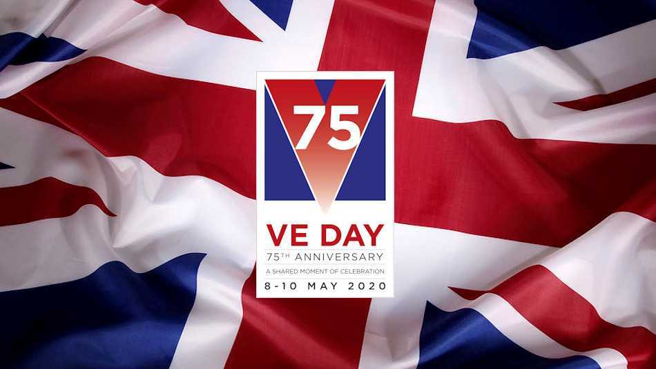 VE Day logo