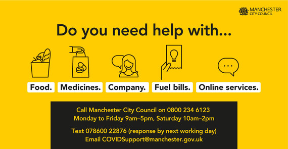 Do you need help with essential items? Call the Council on 0800 234 6123