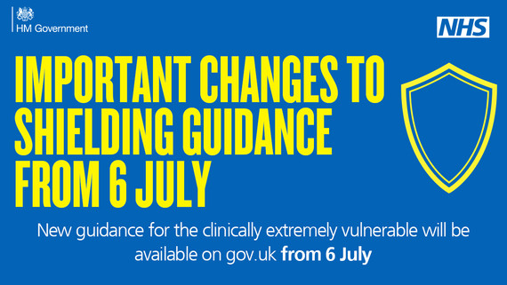 Important changes to shielding guidance from 6 July