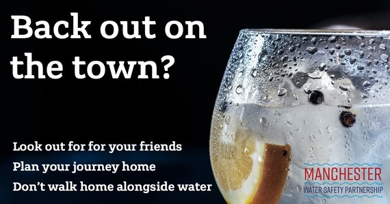 Look out for your friends, plan your journey home, don't walk home alongside water.