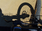 Bike in shadow