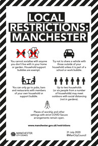 Local restrictions - Manchester