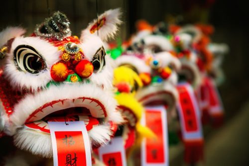 Chinese New Year dragon parade
