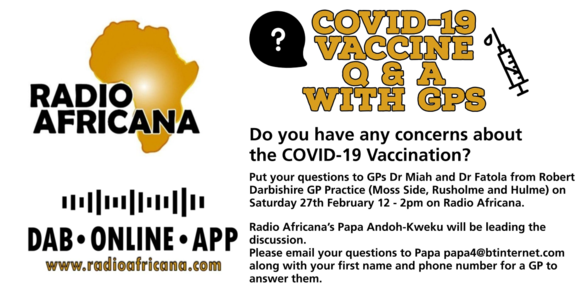 Radio Africana - Vaccine Q&A with GPs