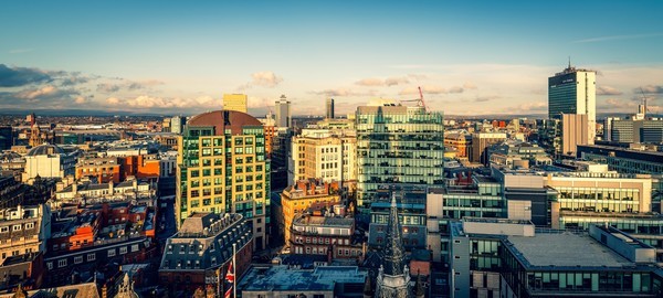Image of Manchester taken from above
