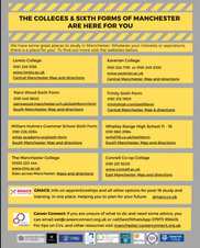 Thumbnail of Collages and 6th forms of Manchester flyer