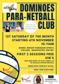 ParaNetball poster