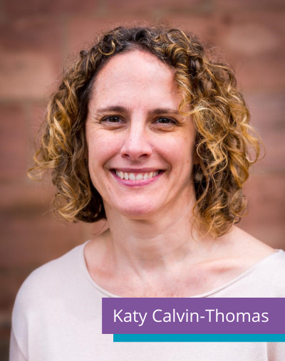 Katy Calvin-Thomas, chief executive for Manchester and Trafford Local Care Organisations