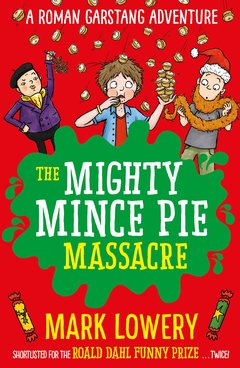 Mince Pie Massacre book cover by Mark Lowery