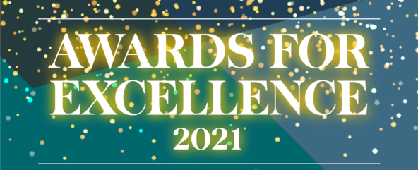 Decorative banner - Awards for Excellence 2021