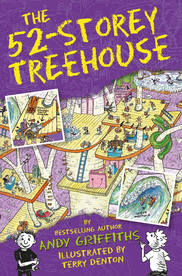 The 52 storey tree house book front cover.