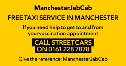 Free taxi service for vaccination centres