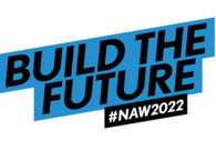 smaller and cropped version of Build the Future Logo for National Apprenticeship Week 2022