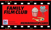 Family film club poster showing the location of Central Library.