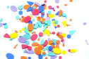 coloured confetti