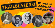 Collage of pioneering manchester women