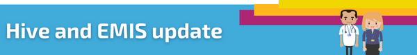 Hive and EMIS update section header