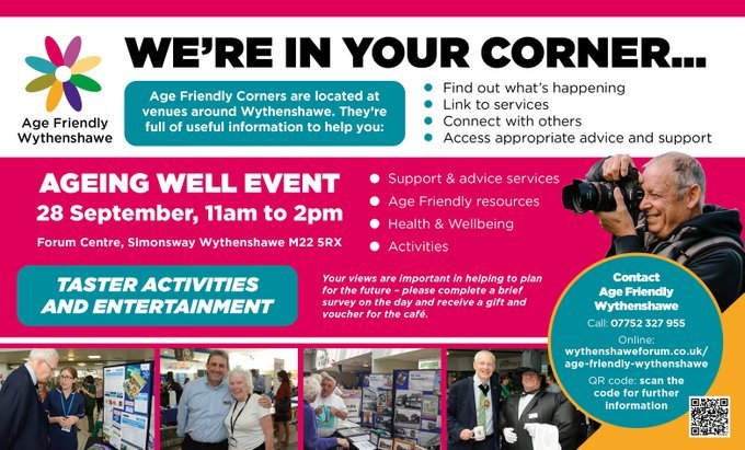 Age Friendly Wythenshawe 28 Sept 22